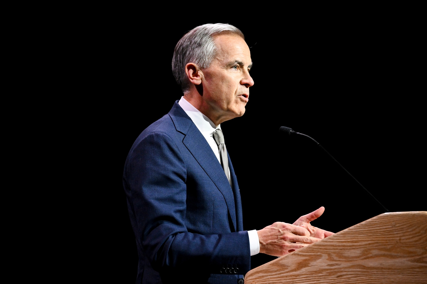 Kanadas premiärminister Mark Carney. Foto: Spencer Colby/The Canadian Press via AP/TT