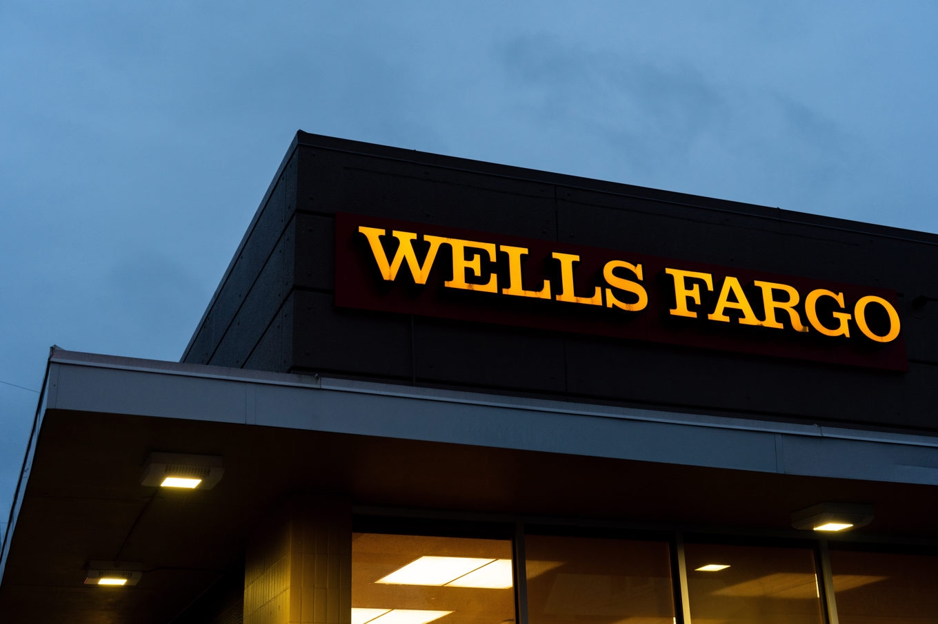 Wells Fargo tillhör förlorarna på New York-börsen. Arkivbild. Foto: Jenny Kane/AP/TT