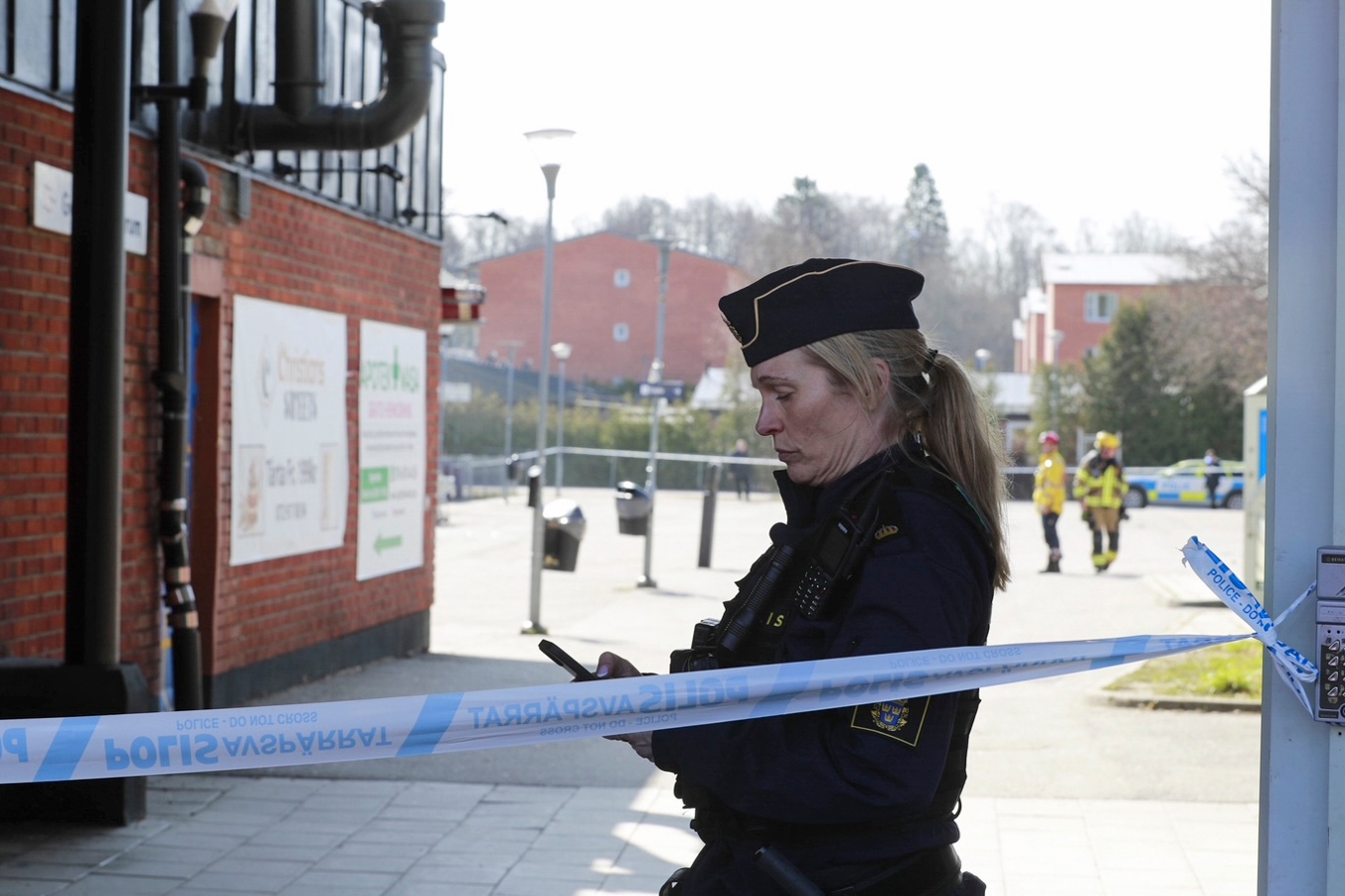 Södertälje har drabbats av flera explosioner de senaste dagarna. I måndags inträffade en explosion i anslutning till en butik. Arkivbild Foto: Magnus Grimstedt / TT