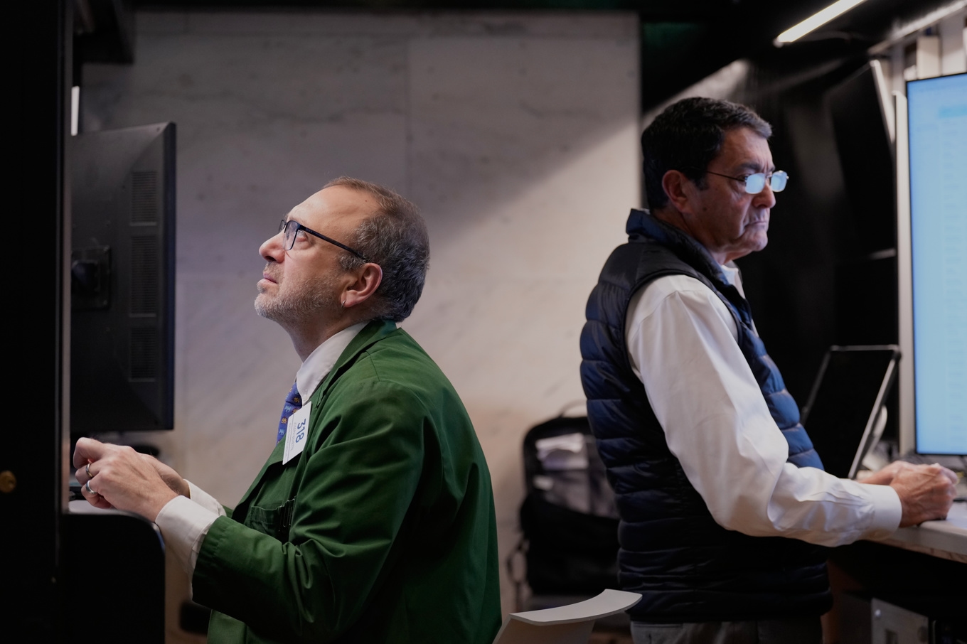 Wall Street blickar uppåt. Bilden är tagen 13 april. Foto: Seth Wenig/AP/TT