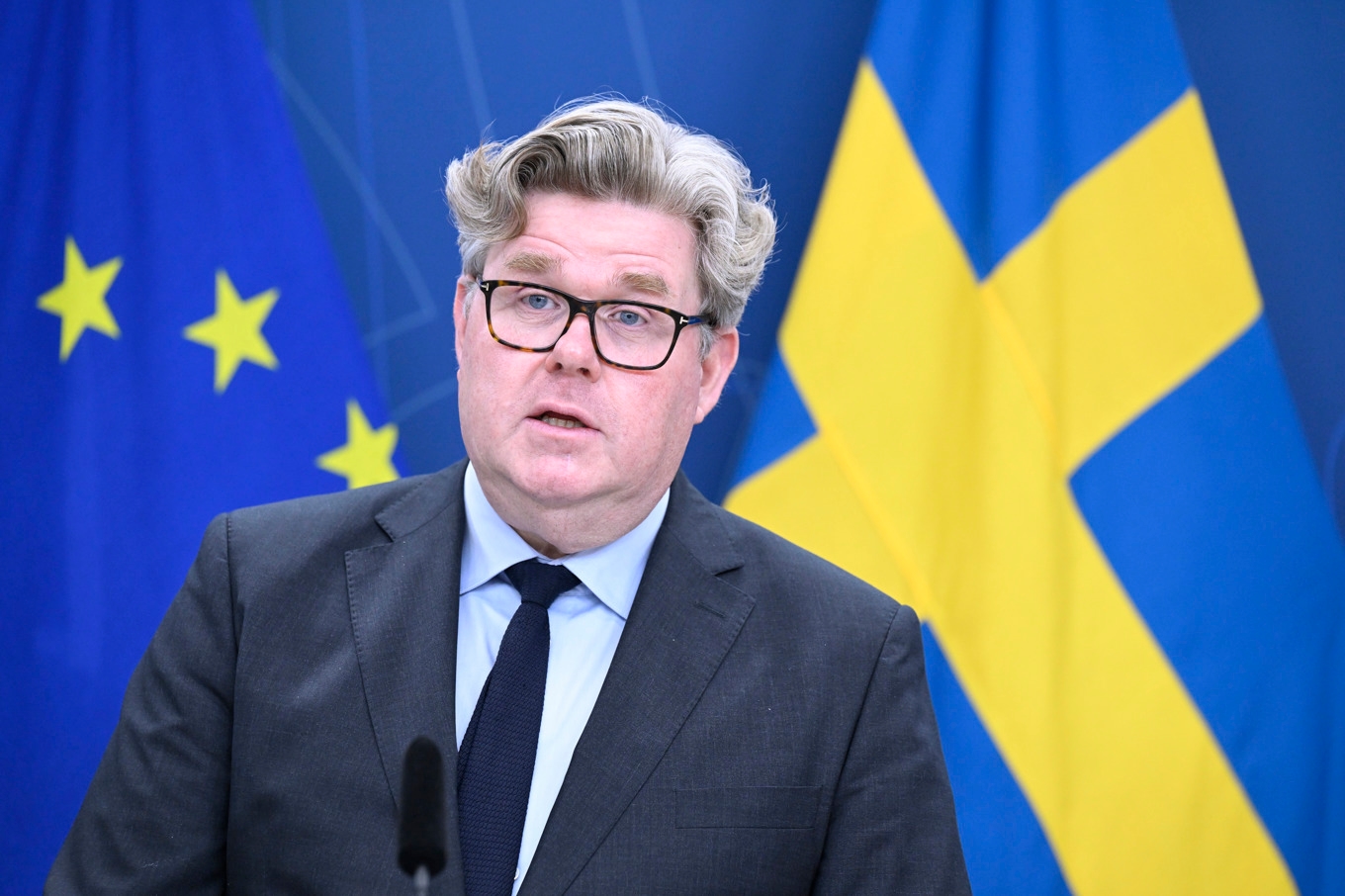 Justitieminister Gunnar Strömmer (M). Foto: Jessica Gow/TT