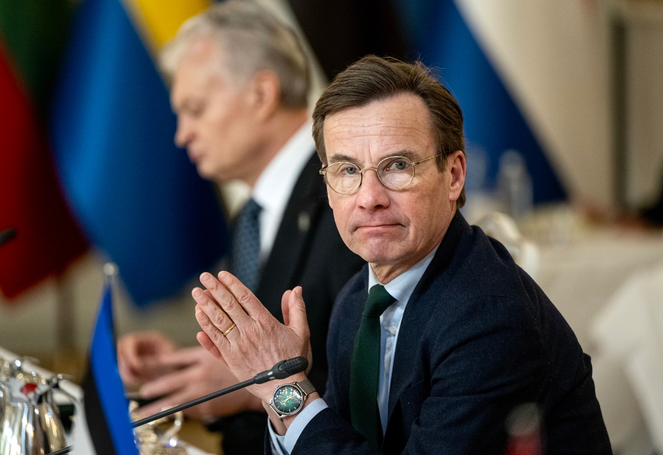 Statsminister Ulf Kristersson (M). Foto: Christine Olsson/TT