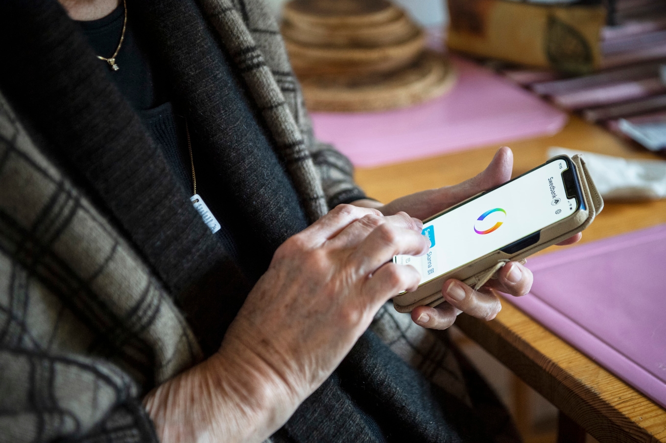 Brottsvinsterna från bedrägerier fortsätter att minska. Arkivbild. Foto: Caisa Rasmussen / TT