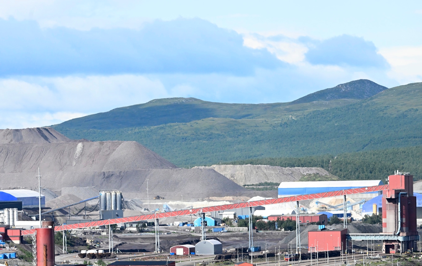 Gruvjätten LKAB:s gruva i Kiruna. Arkivbild. Foto: Fredrik Sandberg/TT
