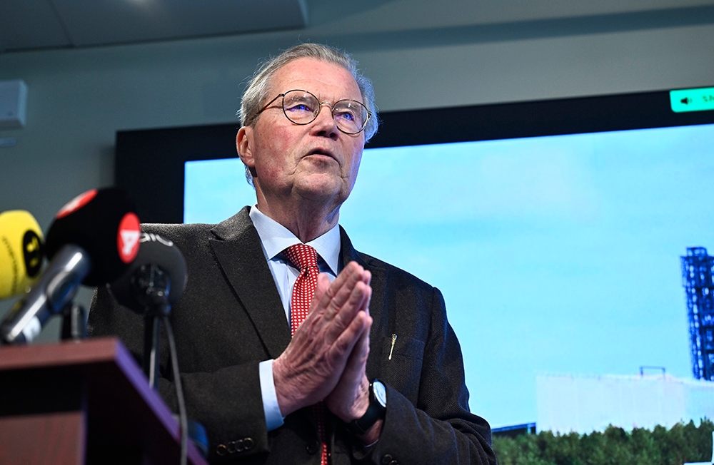 Wallenbergdirektören Leif Johansson blir ny ordförande i Stegra. Foto: Fredrik Sandberg/TT