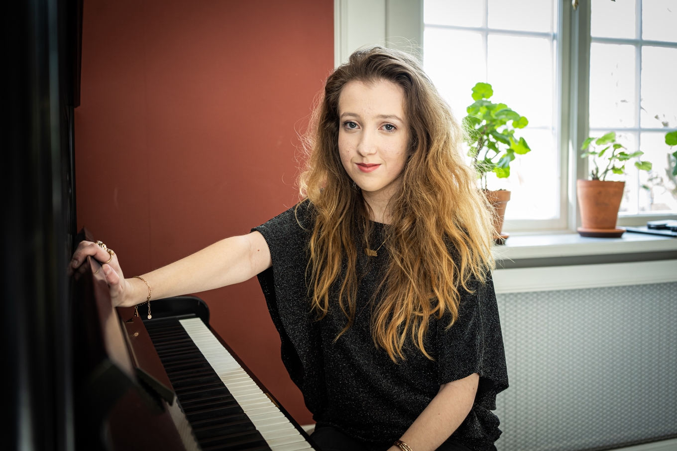 Pianisten Alice Power. Foto: Sofia Drevemo