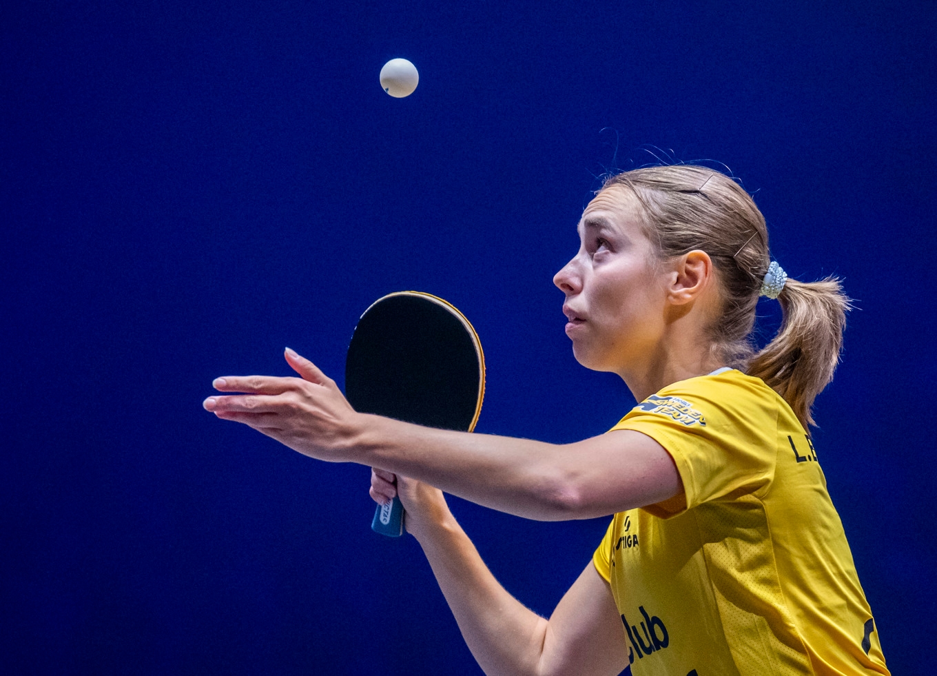 Linda Bergström vann båda sina matcher mot Kazakstan. Arkivbild. Foto: Johan Nilsson/TT