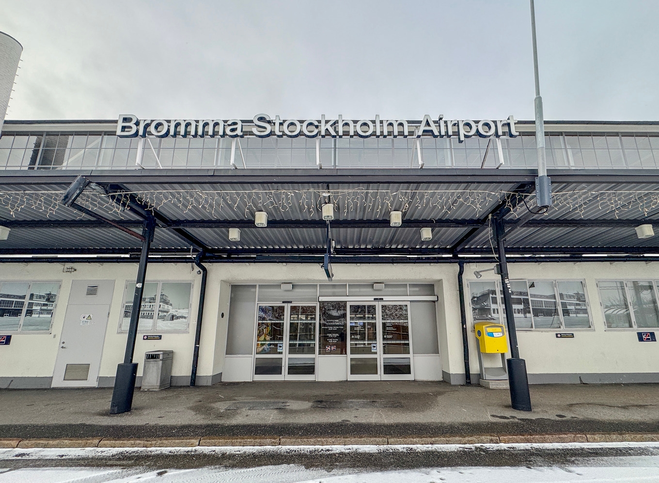 Bromma flygplats. Arkivbild. Foto: Jonas Ektrömer/TT