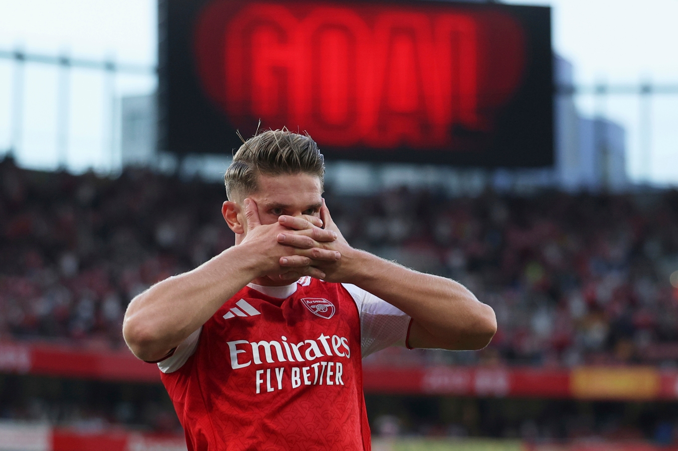 Viktor Gyökeres blir sjätte svensk att nå herrarnas Champions League-final. Arkivbild. Foto: Ian Walton/AP/TT