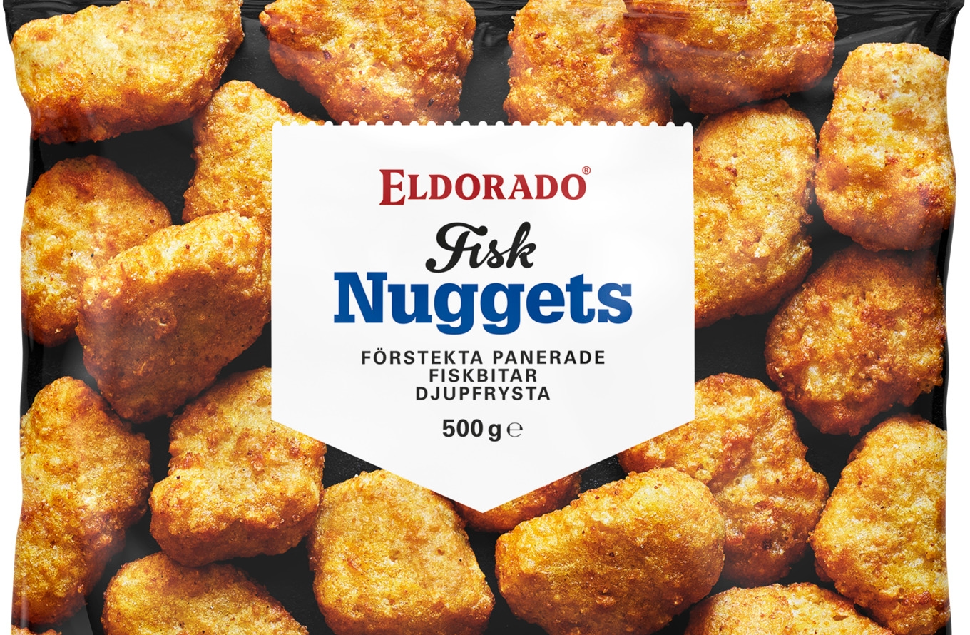 Fisknuggets från Eldorado återkallas på grund av risk för metallbitar. Perssbild. Foto: Axfood