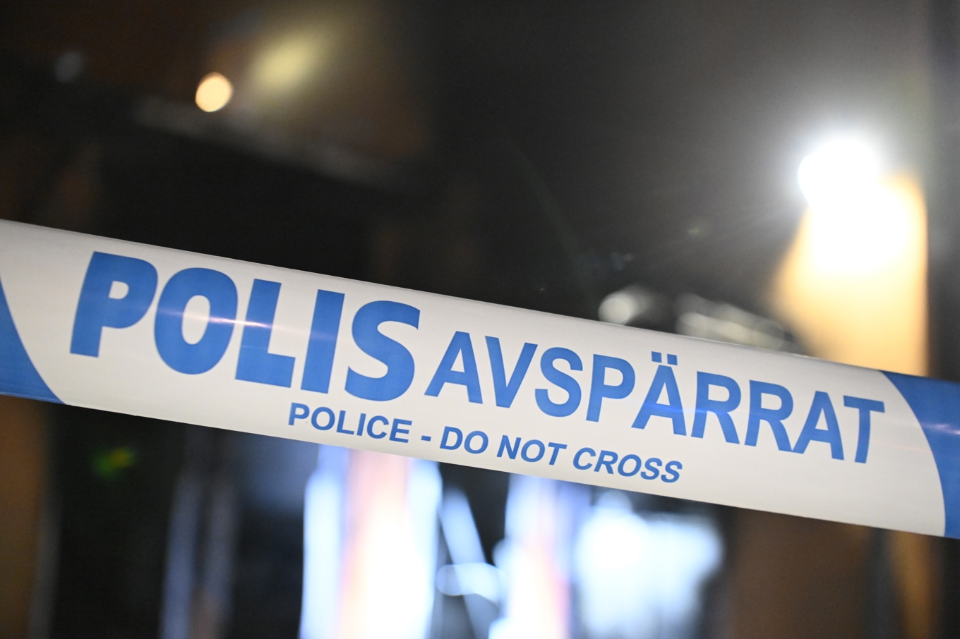 Polisen larmades till platsen. Arkivbild. Foto: Oscar Olsson/TT