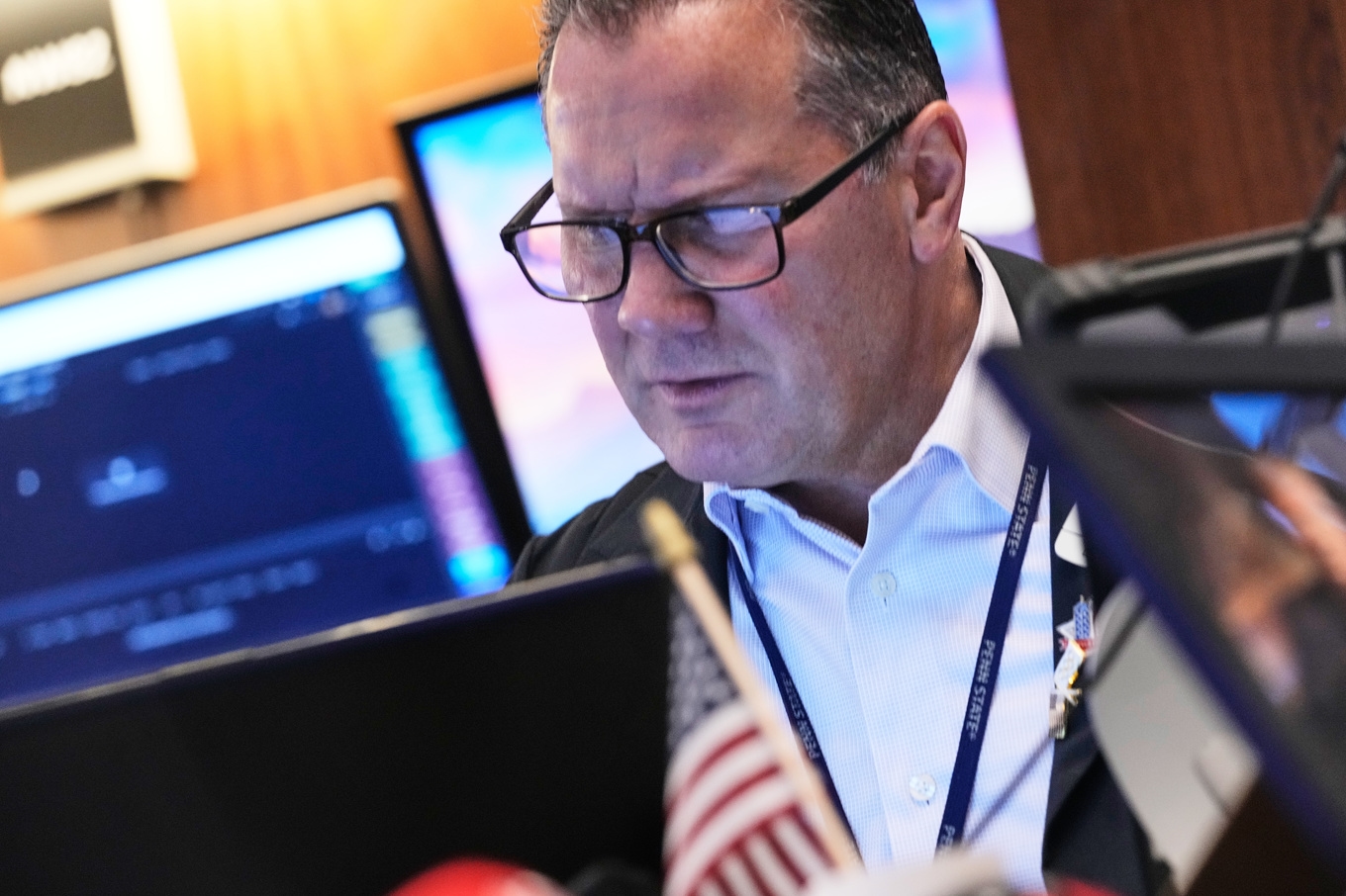 Det var segt för handlarna på Wall Street på tisdagen. Arkivbild. Foto: Richard Drew/AP/TT