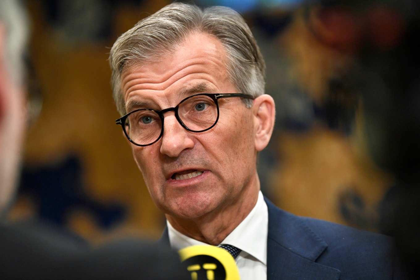 Lägre inflation en lättnad för Riksbankschef Erik Thedéen. Arkivbild. Foto: Lars Schröder/TT