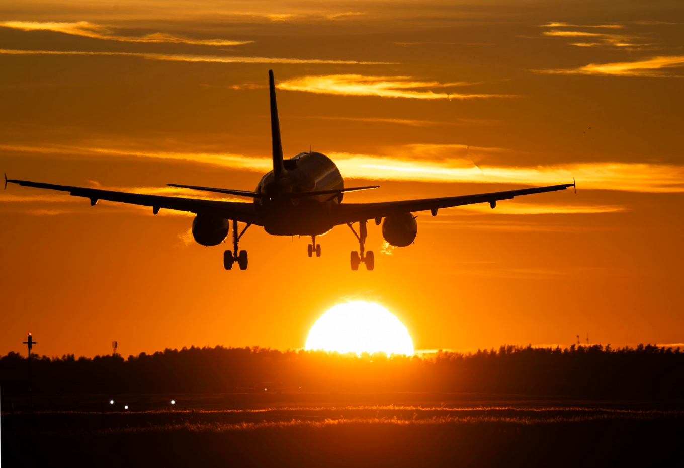 Flygtrafiken i Nyland stoppades. Arkivbild. Foto: Jonas Ekströmer/TT