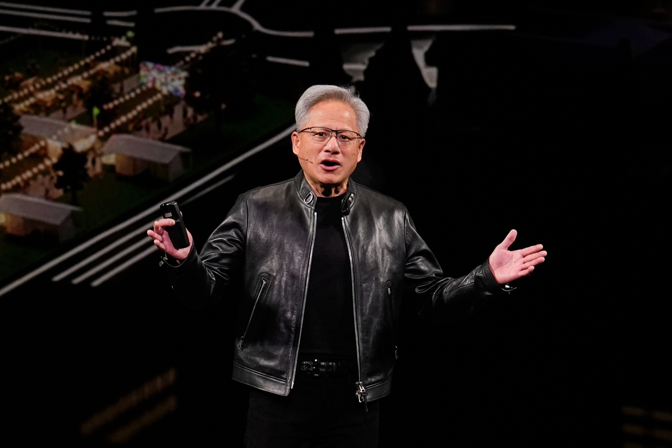 Nvidia vd Jensen Huang. Arkivbild. Foto: Godofredo A. Vásquez/AP/TT
