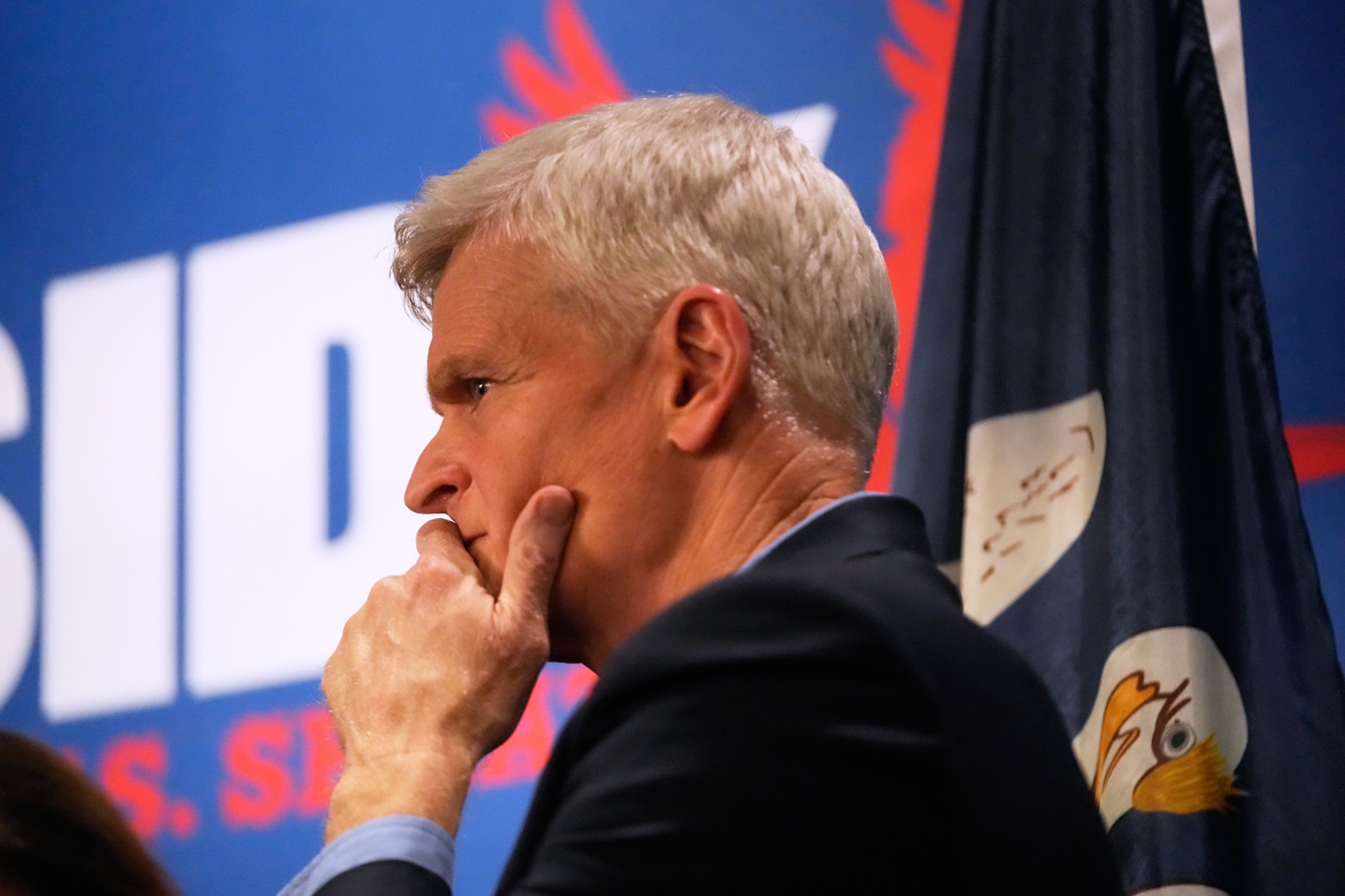 Louisianasenatorn Bill Cassidy på en bild från i början av maj. Foto: Gerald Herbert/AP/TT
