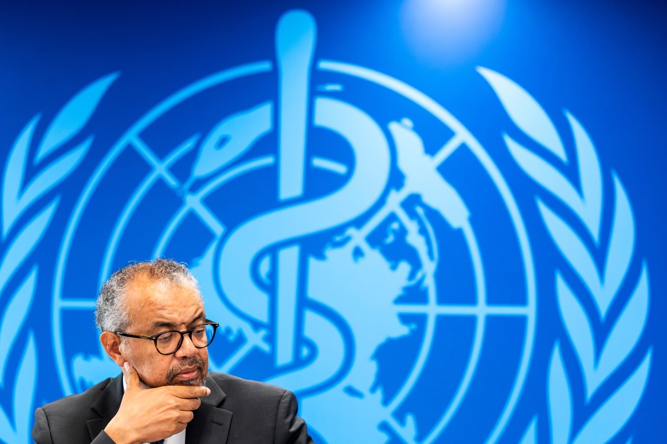 WHO:s generaldirektör Tedros Adhanom Ghebreyesus förra veckan. Foto: Salvatore Di Nolfi/AP/TT