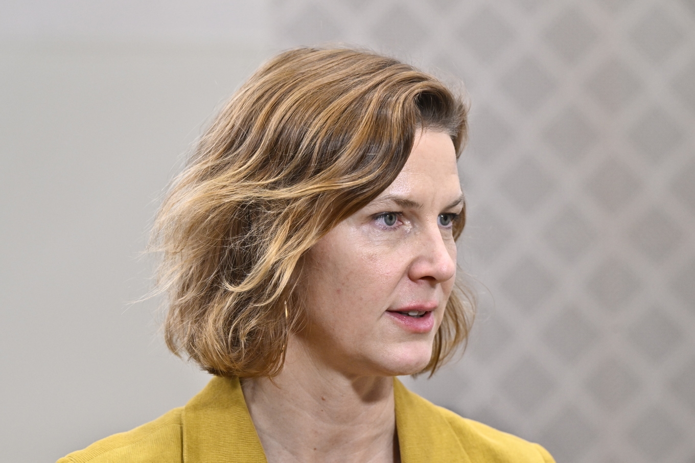 Jämställdhetsminister Nina Larsson (L). Arkivbild. Foto: Christine Olsson/TT