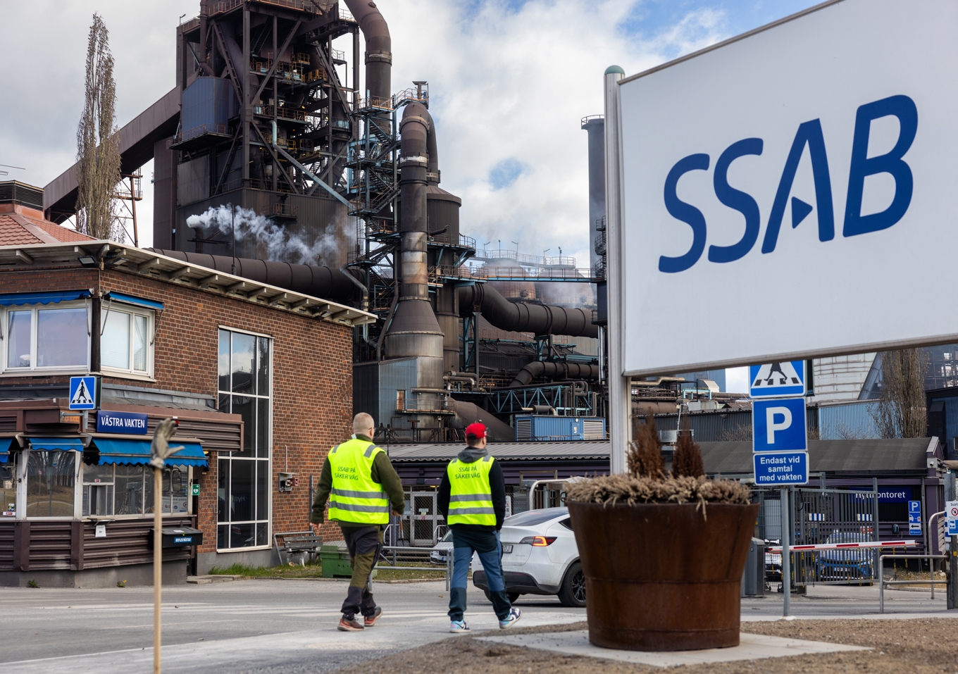 Tysk stålorder till SSAB. Arkivbild Foto: Pär Bäckström/TT