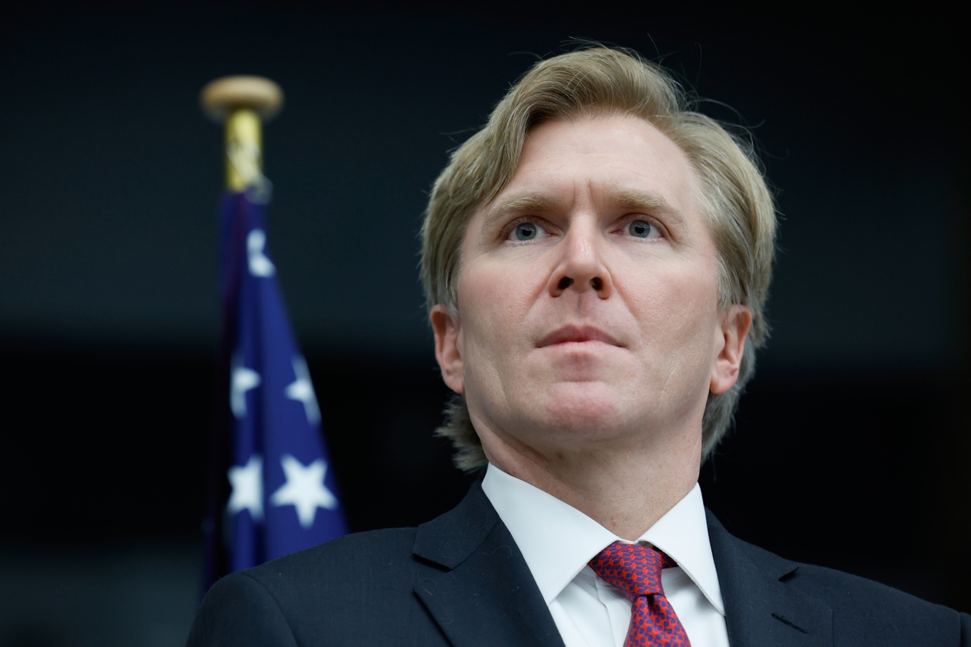 USA:s biträdande försvarsminister Elbridge Colby. Bild från februari. Foto: Geert Vanden Wijngaert/AP/TT