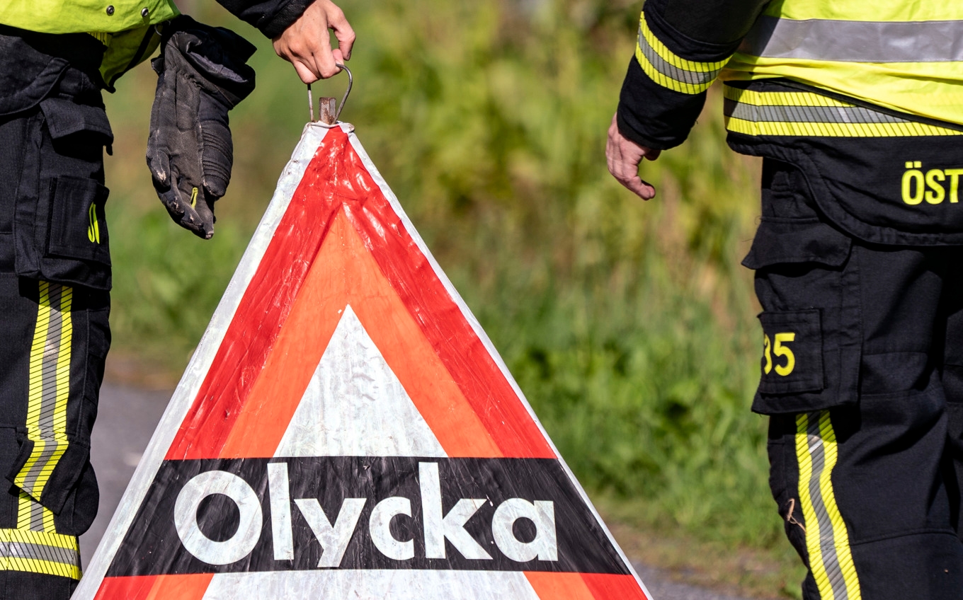 Ett tåg har krockat med en personbil norr om Vetlanda. Arkivbild. Foto: Johan Nilsson/TT