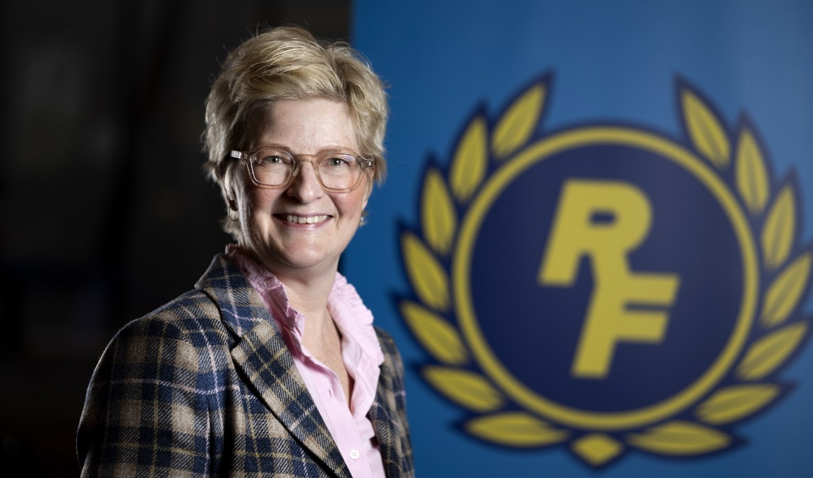 Anna Iwarsson är RF:s andra kvinnliga ordförande efter Karin Mattsson som satt 2005–2015. Foto: Pontus Lundahl/TT