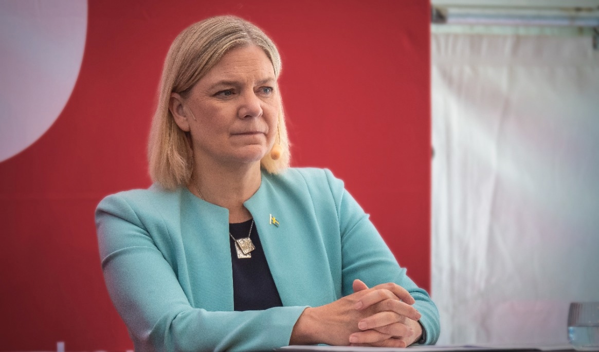 Magdalena Andersson leder förtroendeligan, enligt Verians senaste mätning. Foto: Bilbo Lantto