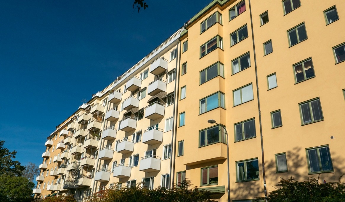 Vänsterpartiet vill se fler hyresrätter. Arkivbild. Foto: Gabriella Bruske/TT