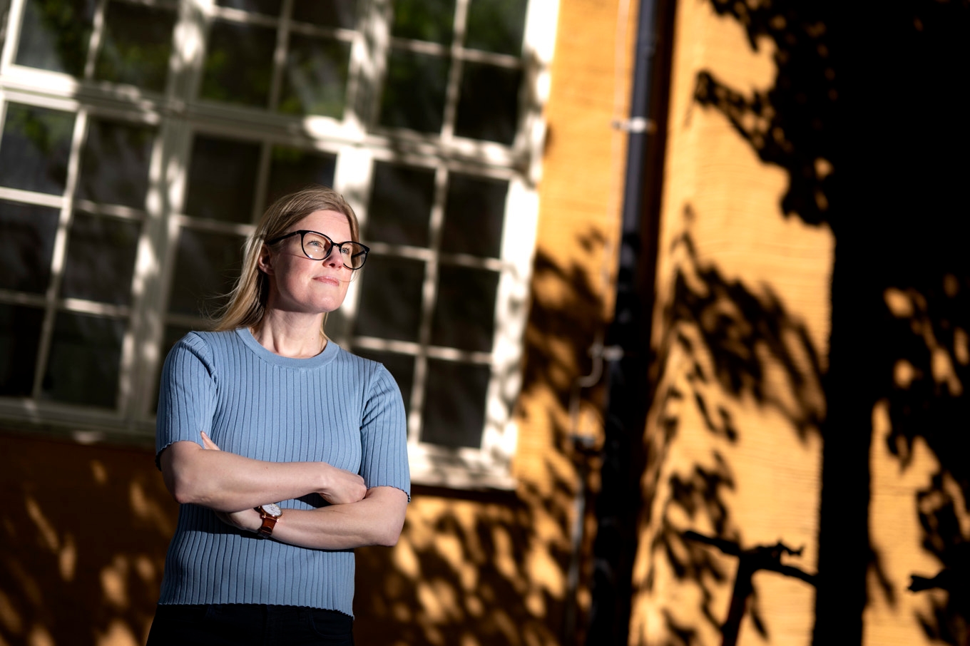 Släktforskarna som arbetar på NFC är i princip självlärda, säger Siri Aili Fagerholm, verksamhetsexpert på Nationellt forensiskt centrum i Linköping. Foto: Pontus Lundahl/TT