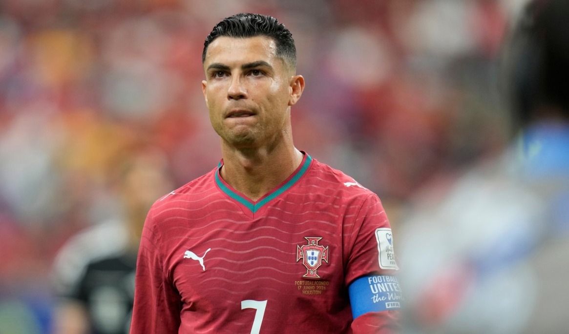Det blev ingen lyckad VM-premiär för Cristiano Ronaldo. Foto: Karen Warren/AP/TT