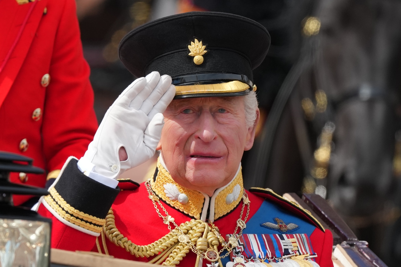 Kung Charles III tidigare i juni. Foto: Kirsty Wigglesworth/AP/TT