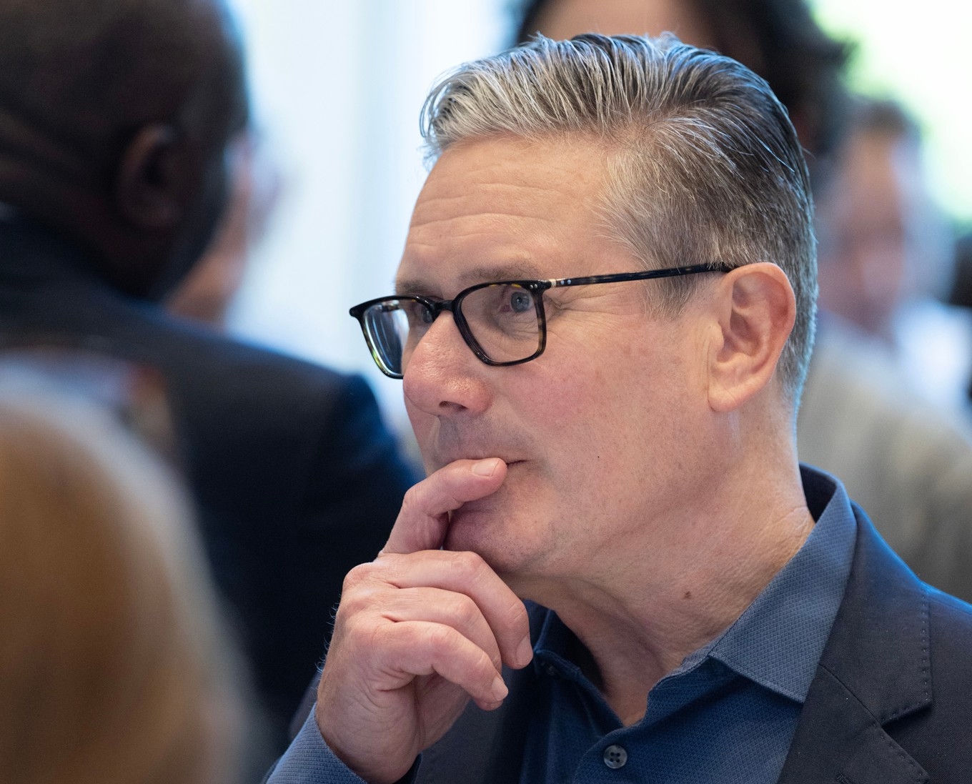 Keir Starmer tidigare i juni. Foto: Peter Macdiarmid/AP/TT