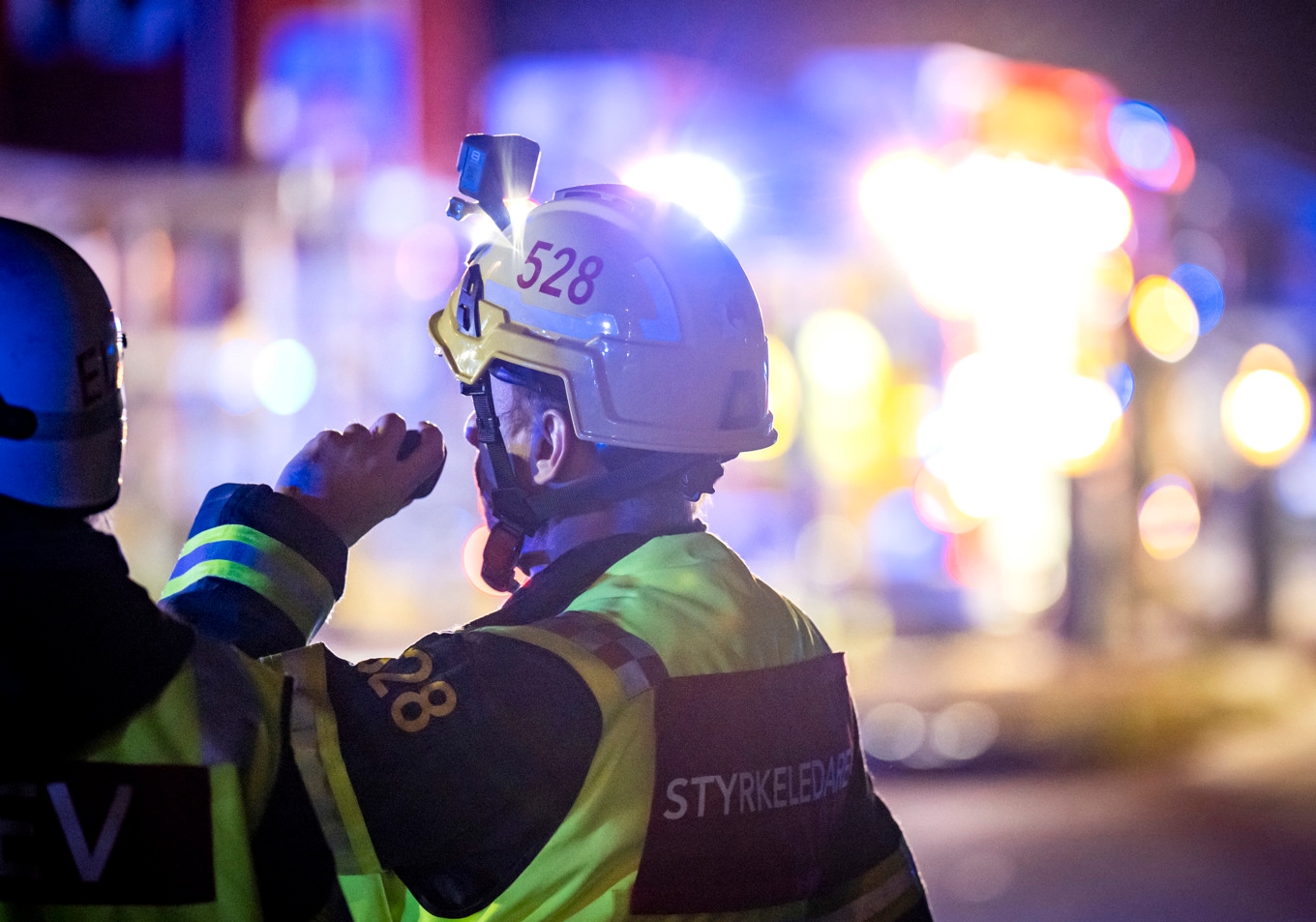En person är avliden och två skadade efter en brand i ett hus natten mot lördagen. Händelsen utreds som mordbrand. Arkivbild. Foto: Johan Nilsson/TT