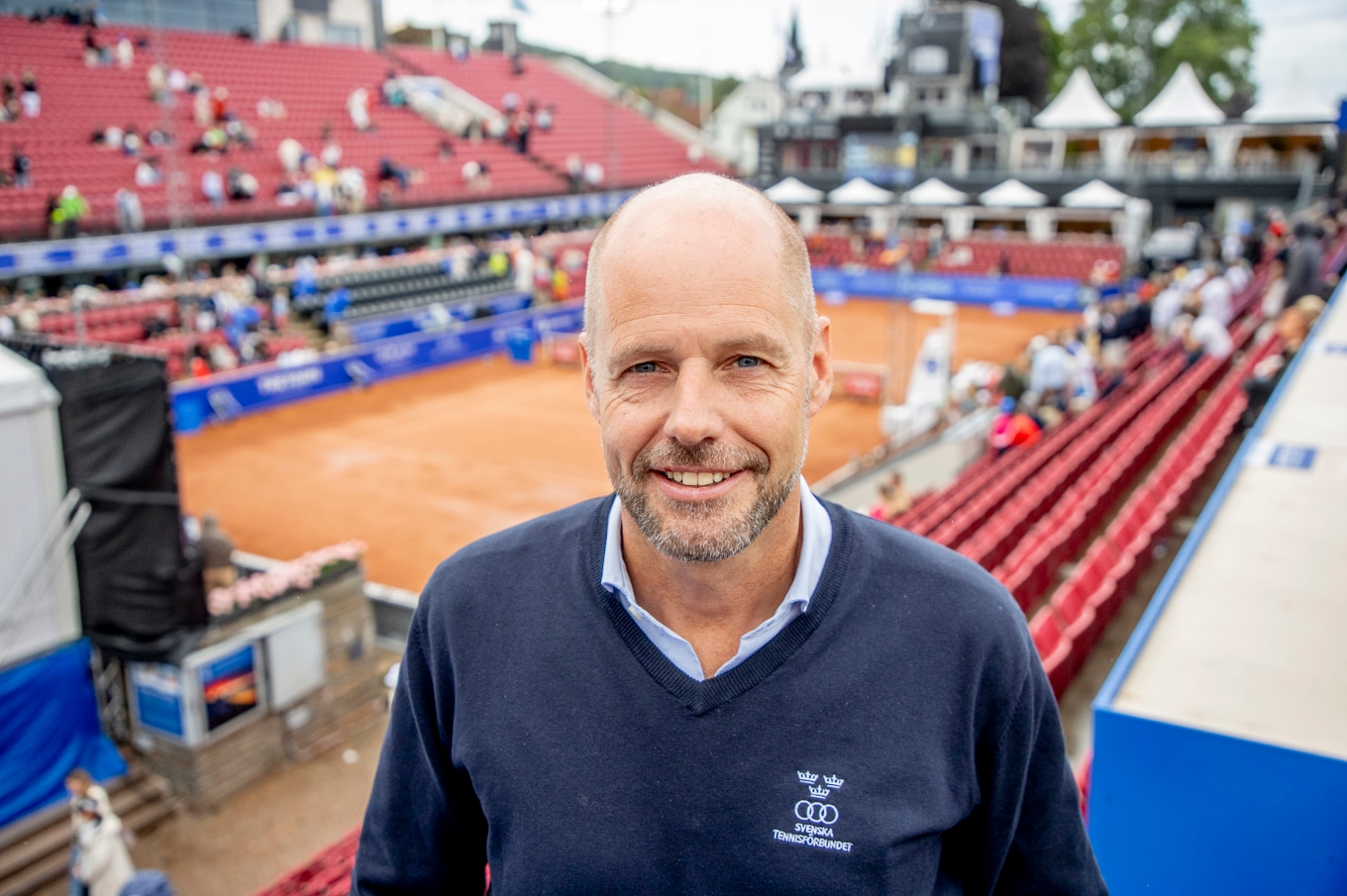 Christer Sjöö får lämna rollen som generalsekreterare för Svenska tennisförbundet. Arkivbild. Foto: Adam Ihse/TT