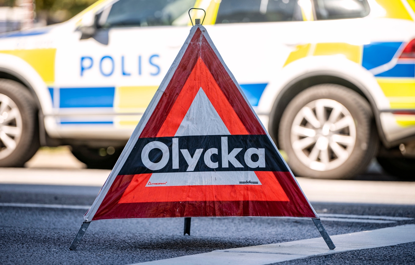 Sex personer har förts till sjukhus efter en trafikolycka i Tollarp. Arkivbild. Foto: Johan Nilsson/TT