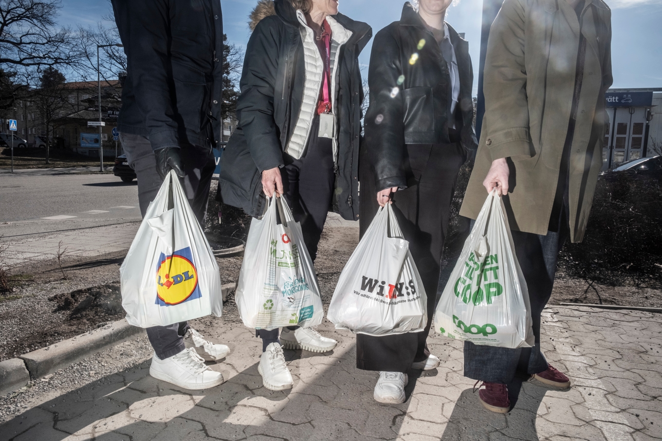 Användandet av plastpåsar ökar i Sverige. Arkivbild. Foto: Magnus Hjalmarson Neideman/SvD/TT