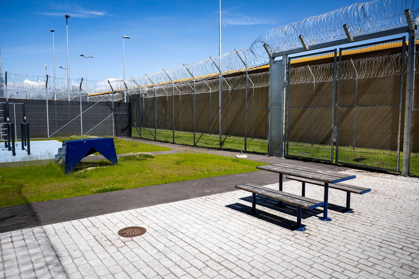 Avdelningen på Kumlaanstalten som kommer att ta emot unga från 14 års ålder som dömts till fängelse. Foto: Pontus Lundahl/TT