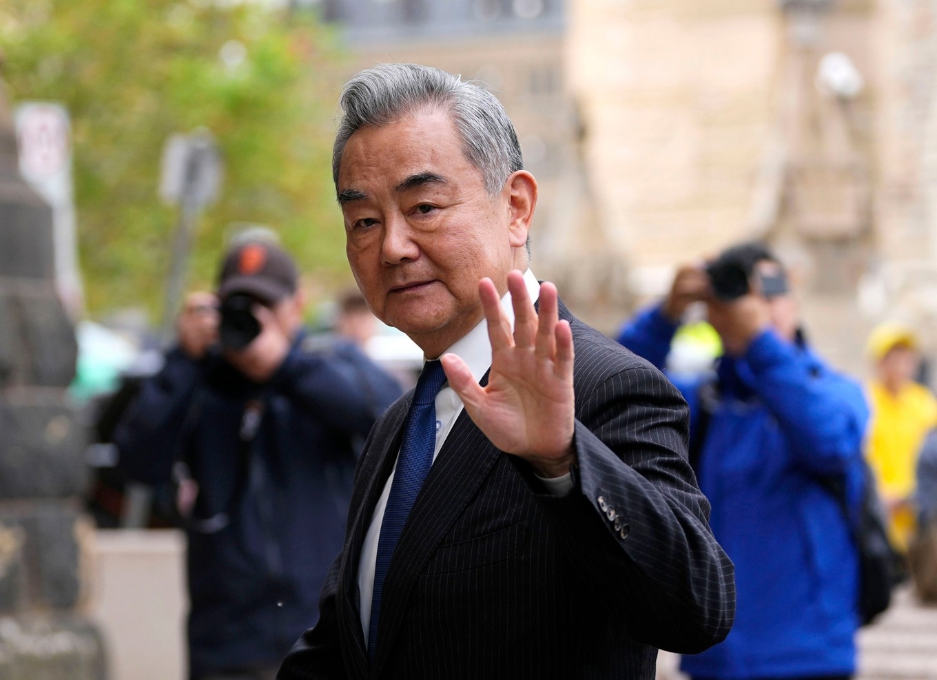 Kinas utrikesminister Wang Yi. Arkivbild. Foto: Spencer Colby/AP/TT