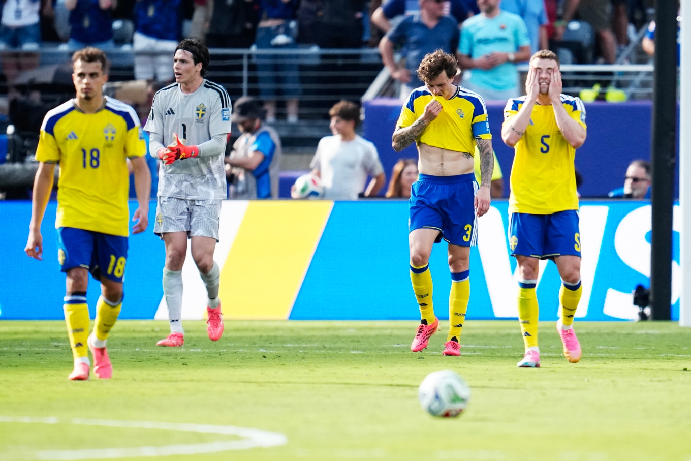 Sveriges VM är över. Foto: Björn Larsson Rosvall/TT