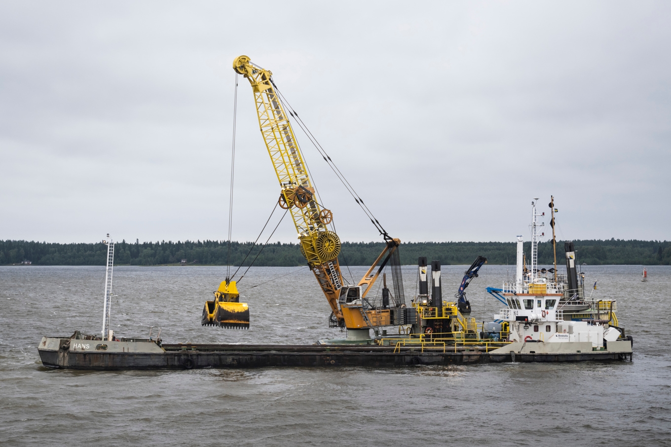 Projekt Malmporten är Sveriges största muddringsprojekt i modern tid. Arkivbild. Foto: Simon Eliasson/TT