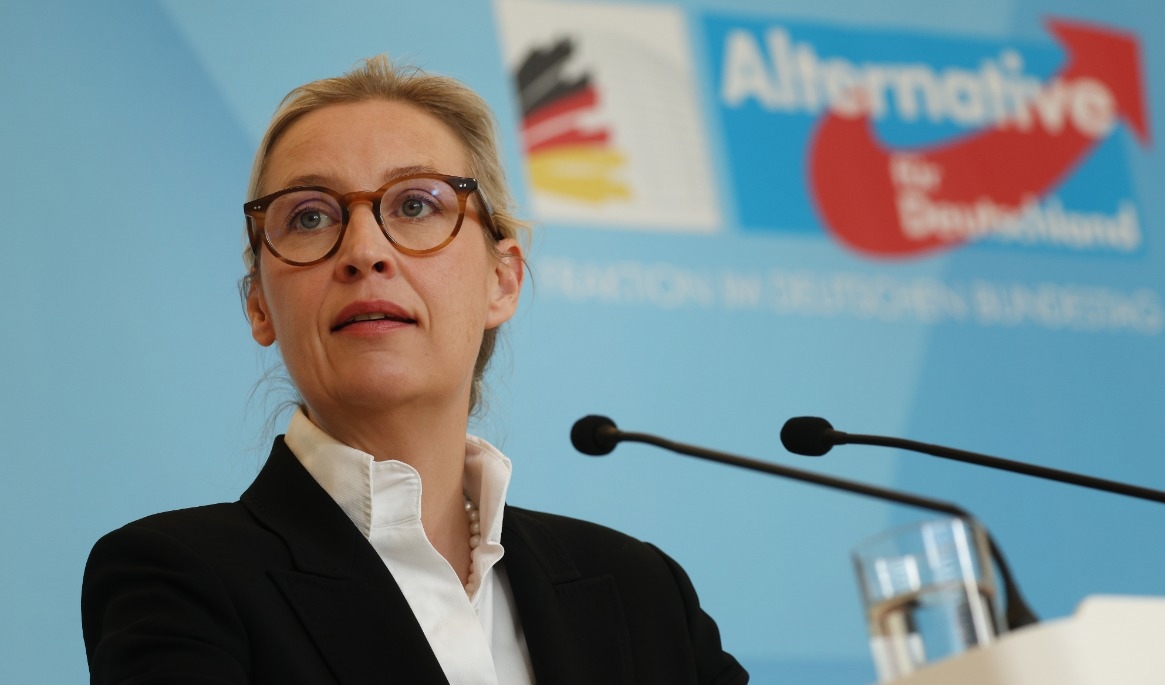 Alice Weidel, en av ledarna för AFD. Foto: Sean Gallup/Getty Images