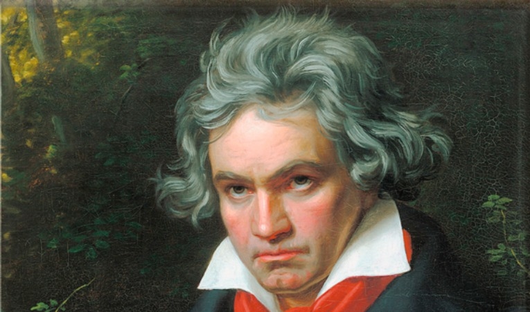 I Beethovens expressiva musik är viljan ett med uttrycket. Målning av Joseph Karl Stieler (1781–1858). Foto: Beethoven House/Wikimedia Commons