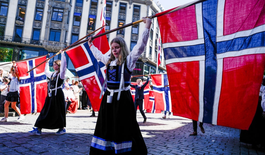 Norska språkfrågan, en allvarlig sak. Foto: Javad Parsa / NTB / AFP via Getty Images