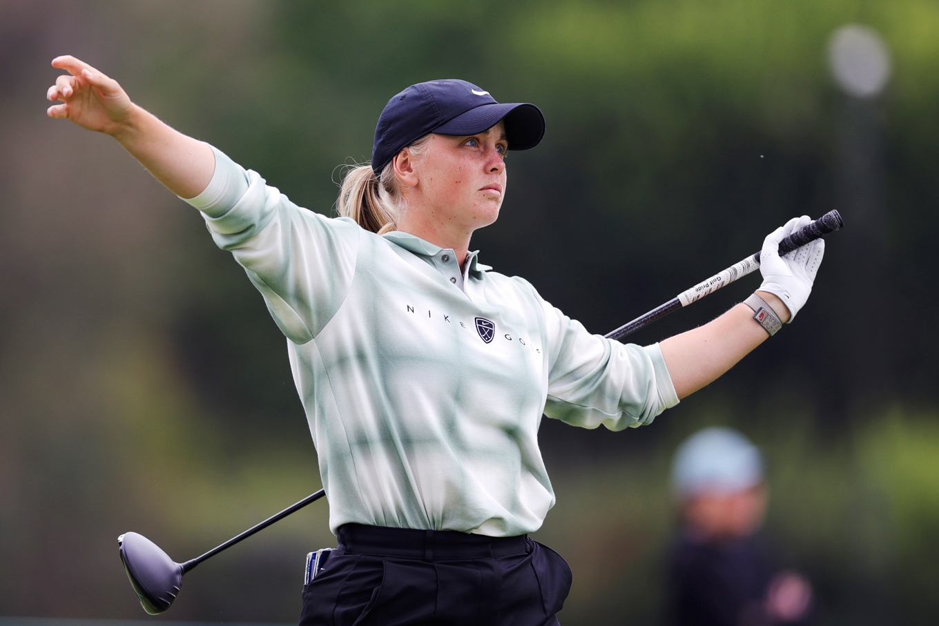 Svenskan Maja Stark var med och slogs i toppen av US Open nyligen och kan gå hela vägen i PGA. Foto: Ryan Sirius Sun/Getty Images