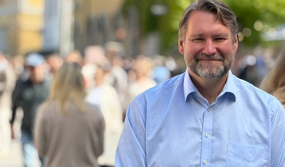 Torbjörn Sjöström, styrelseordförande i undersökningsföretaget Novus konstaterar att det finns en stor misstro mot medier. Foto: Staffan Erfors