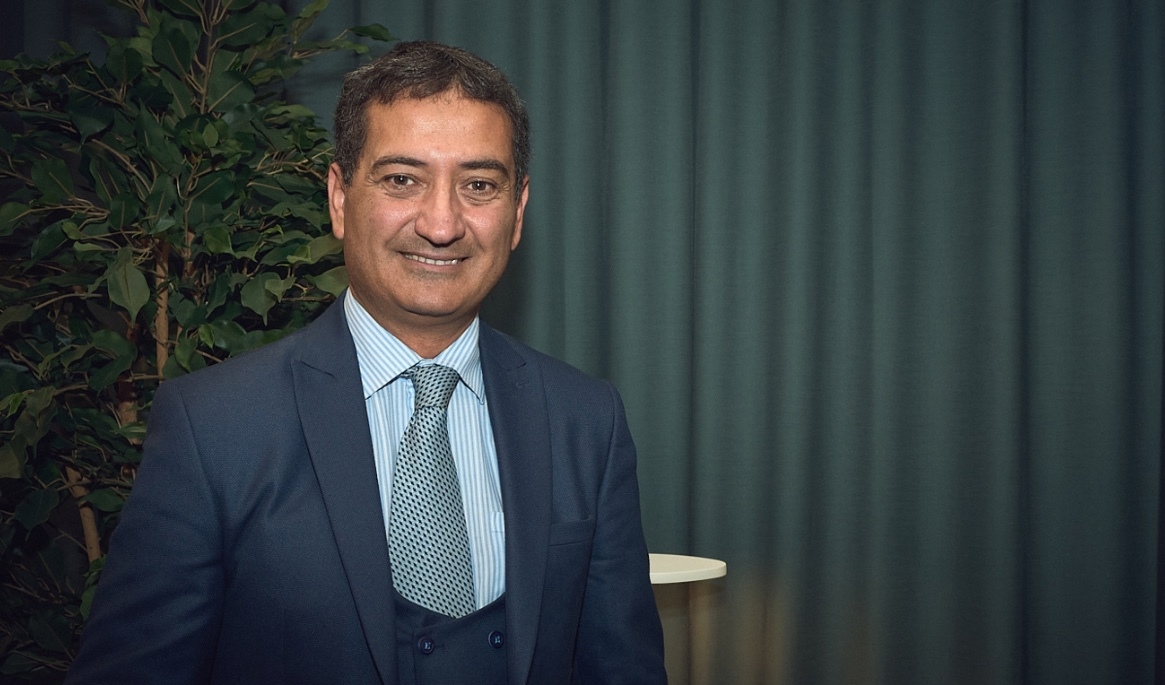 Religionsforskaren Sameh Egyptson (KD). Foto: Johan Landquist Luxemburg