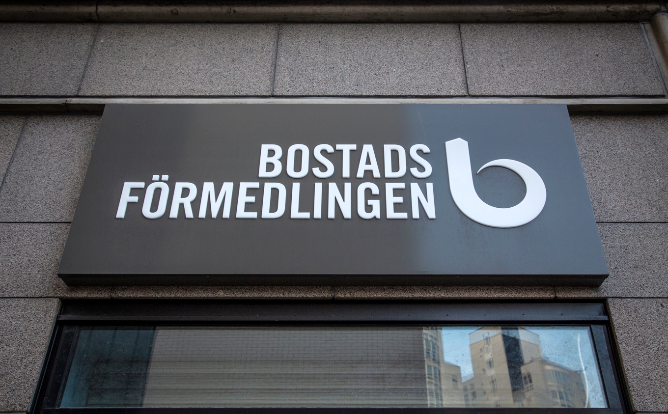Bostadsförmedlingen. Arkivbild. Foto: Helena Landstedt/TT