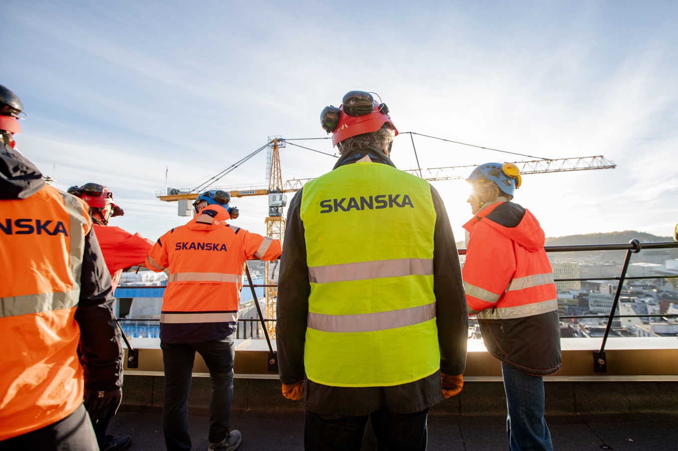 Byggnaden blir den andra som uppförs på området, enligt Skanska. Arkivbild. Foto: Emilie Holtet/NTB/TT