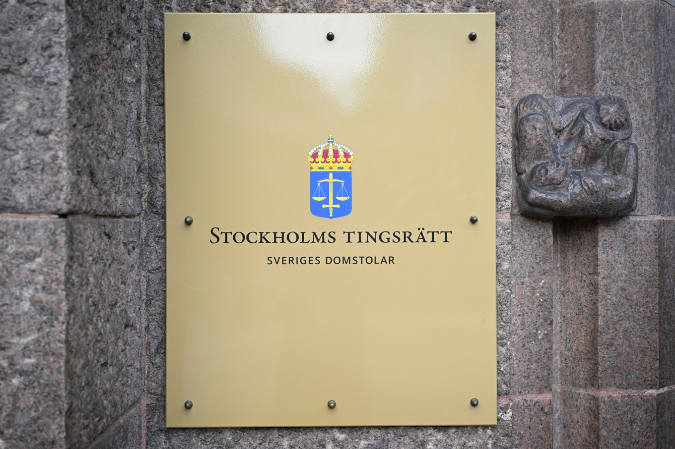 Häktningsförhandlingarna hölls i Stockholms tingsrätt på fredagen. Arkivbild. Foto: Fredrik Sandberg/TT