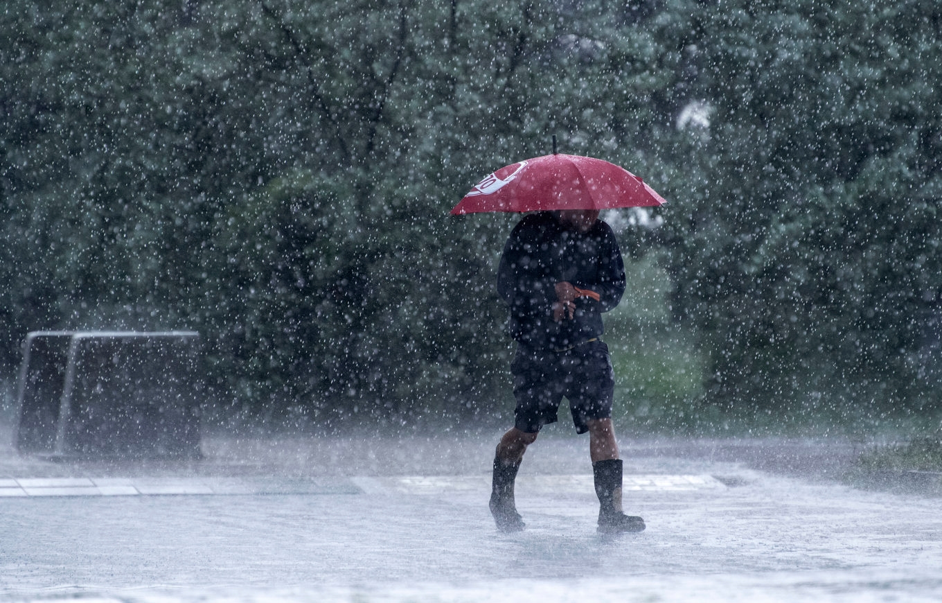 SMHI varnar för skyfallsliknande regn. Arkivbild. Foto: Johan Nilsson/TT